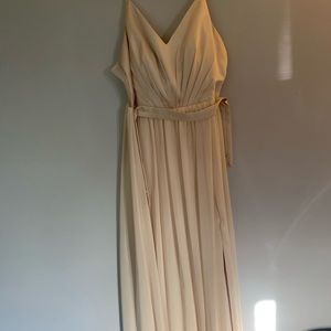 Tan/champagne gown